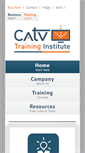 Mobile Screenshot of catvtraining.com